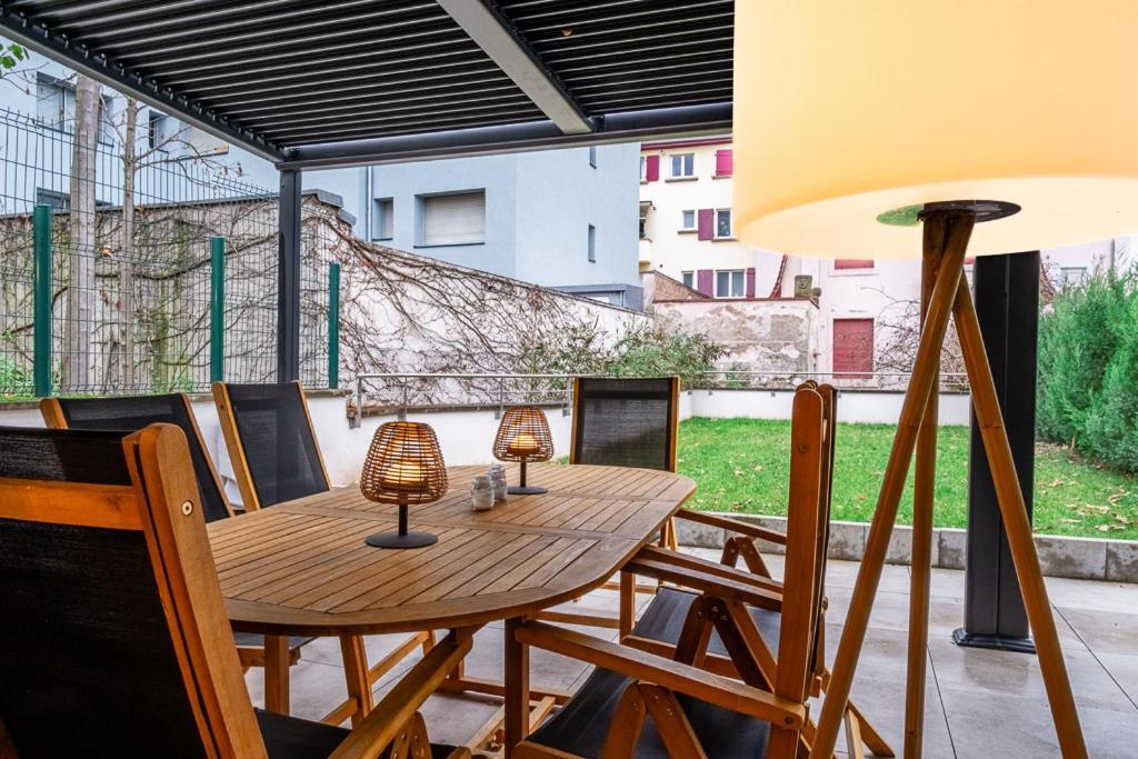 Appartement Cosy Jardin Et Terrasse Strasbourg Ngoại thất bức ảnh